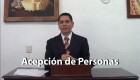 Acepción de Personas - Gonzalo Hernández